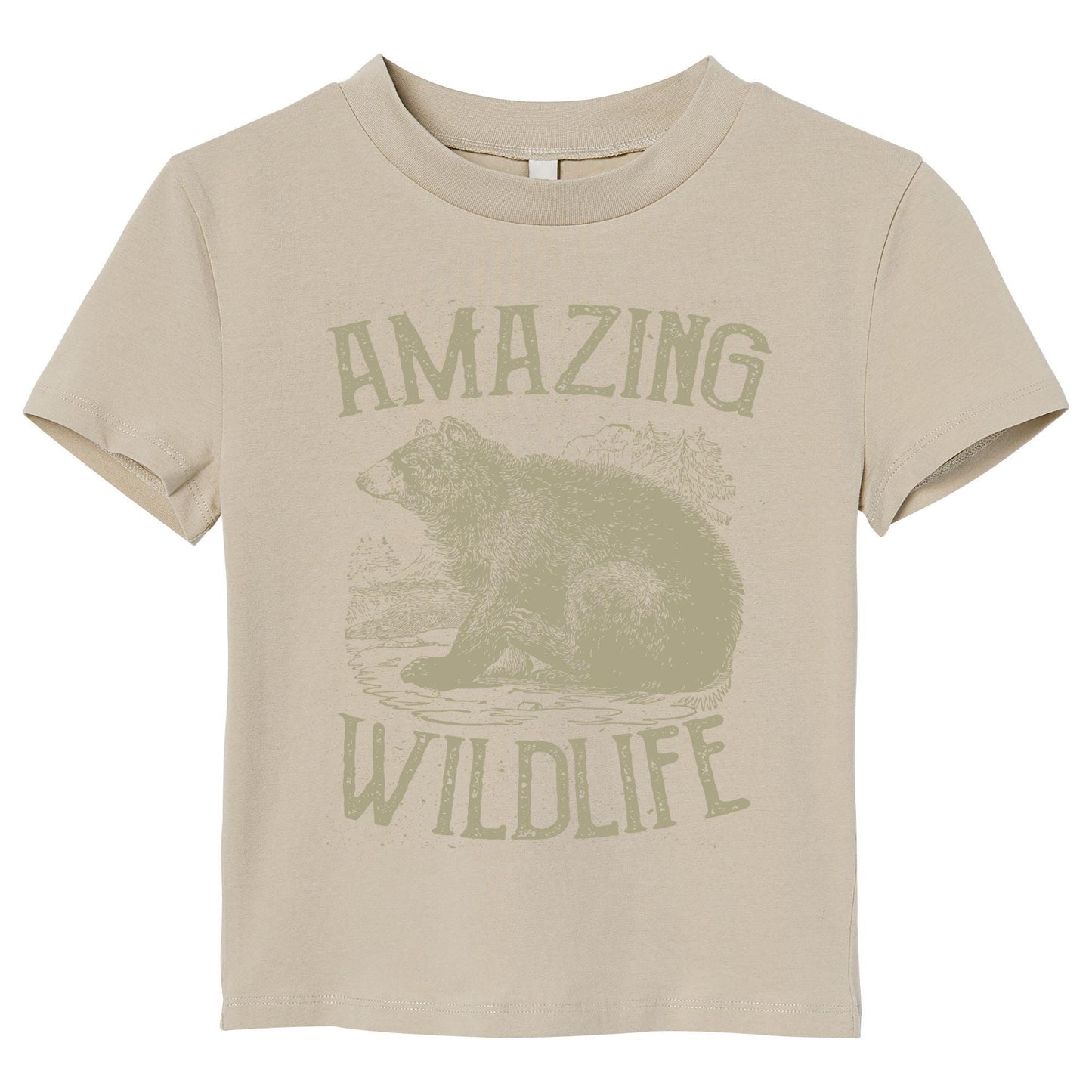 Amazing Wildlife Bear T-Shirt | Nature & Animal Lover Gift | Outdoor Adventure Graphic Tee for Hikers  Wildlife Enthusiasts