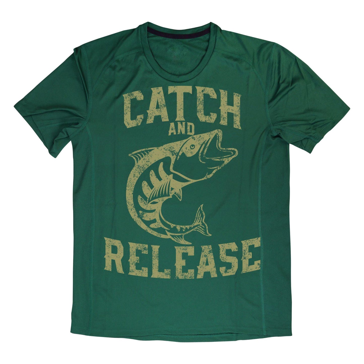 Catch and Release Fishing T-Shirt – Outdoor Angler Graphic Tee for Men and Women – Fisherman Gift – Bass Fishing Shirt – Vintage Style