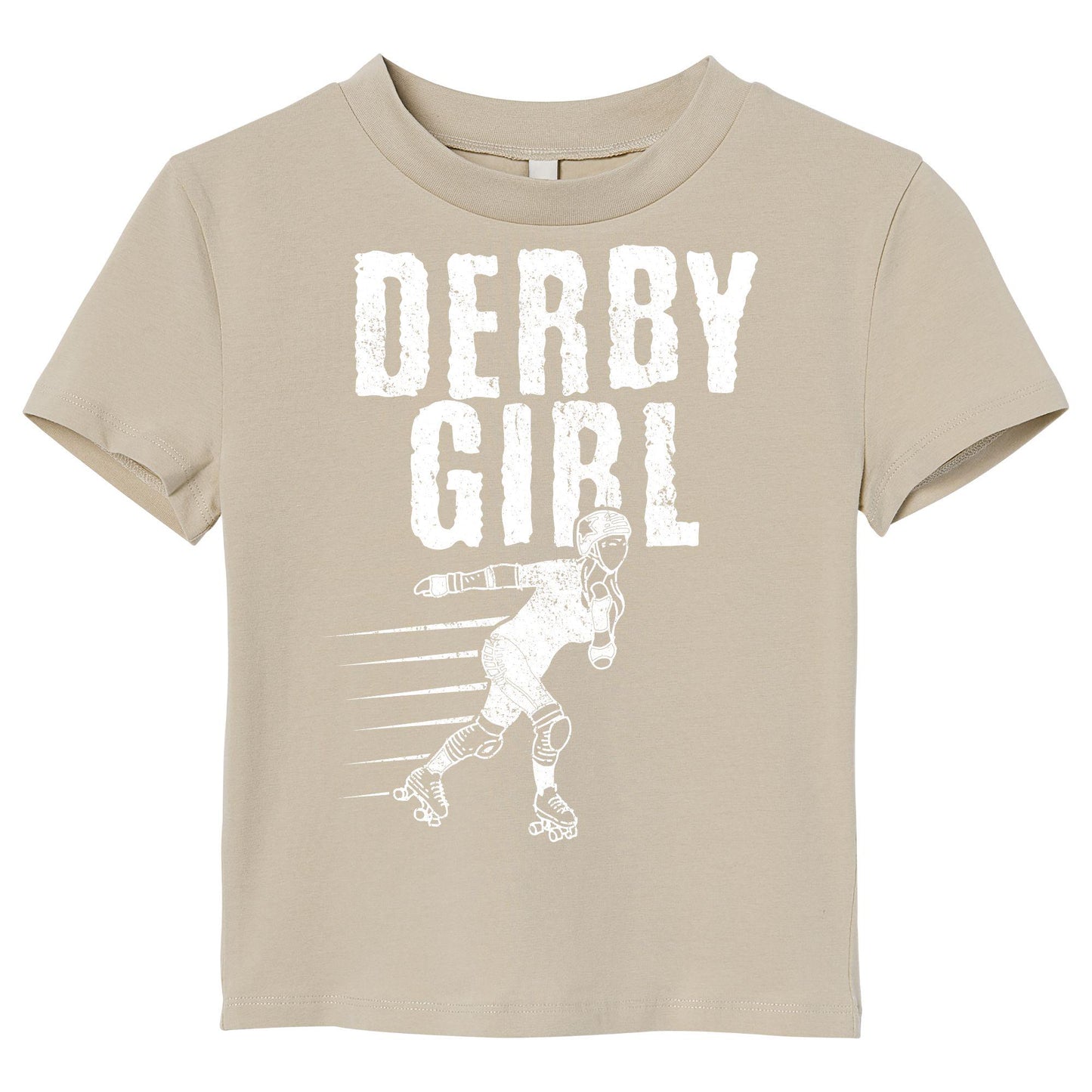 Derby Girl T-Shirt – Roller Derby Graphic Tee – Skating Sports Shirt – Roller Skater Gift – Women’s Athletic Top