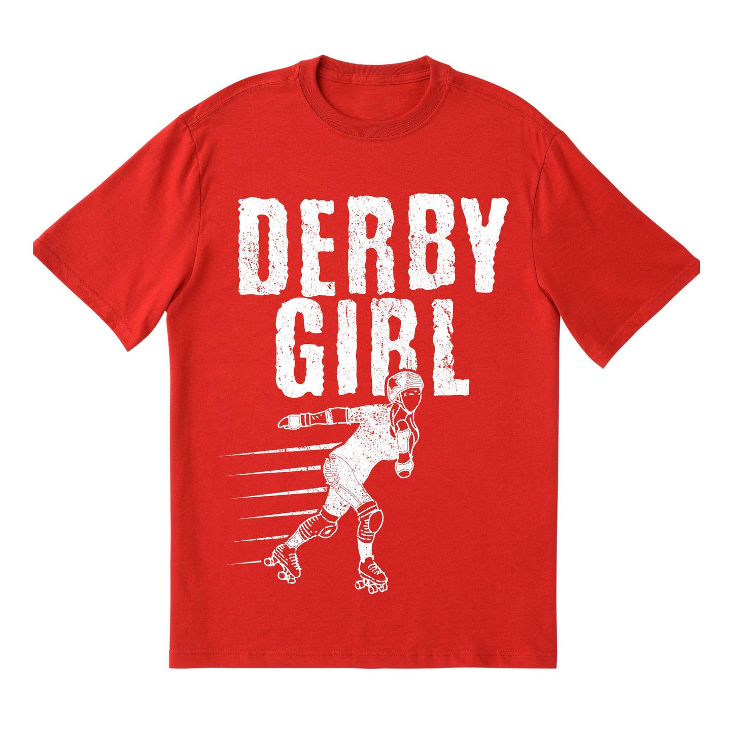 Derby Girl T-Shirt – Roller Derby Graphic Tee – Skating Sports Shirt – Roller Skater Gift – Women’s Athletic Top