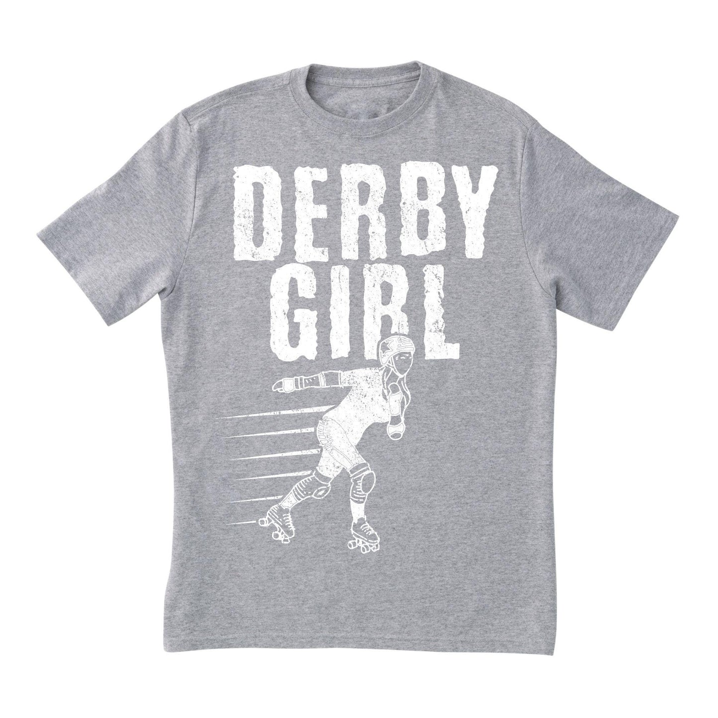 Derby Girl T-Shirt – Roller Derby Graphic Tee – Skating Sports Shirt – Roller Skater Gift – Women’s Athletic Top