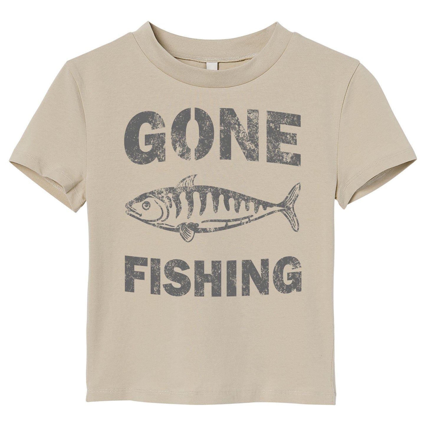 Gone Fishing T-Shirt for Men – Funny Graphic Tee for Fishermen & Outdoor Lovers