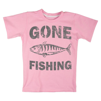 Gone Fishing T-Shirt for Men – Funny Graphic Tee for Fishermen & Outdoor Lovers