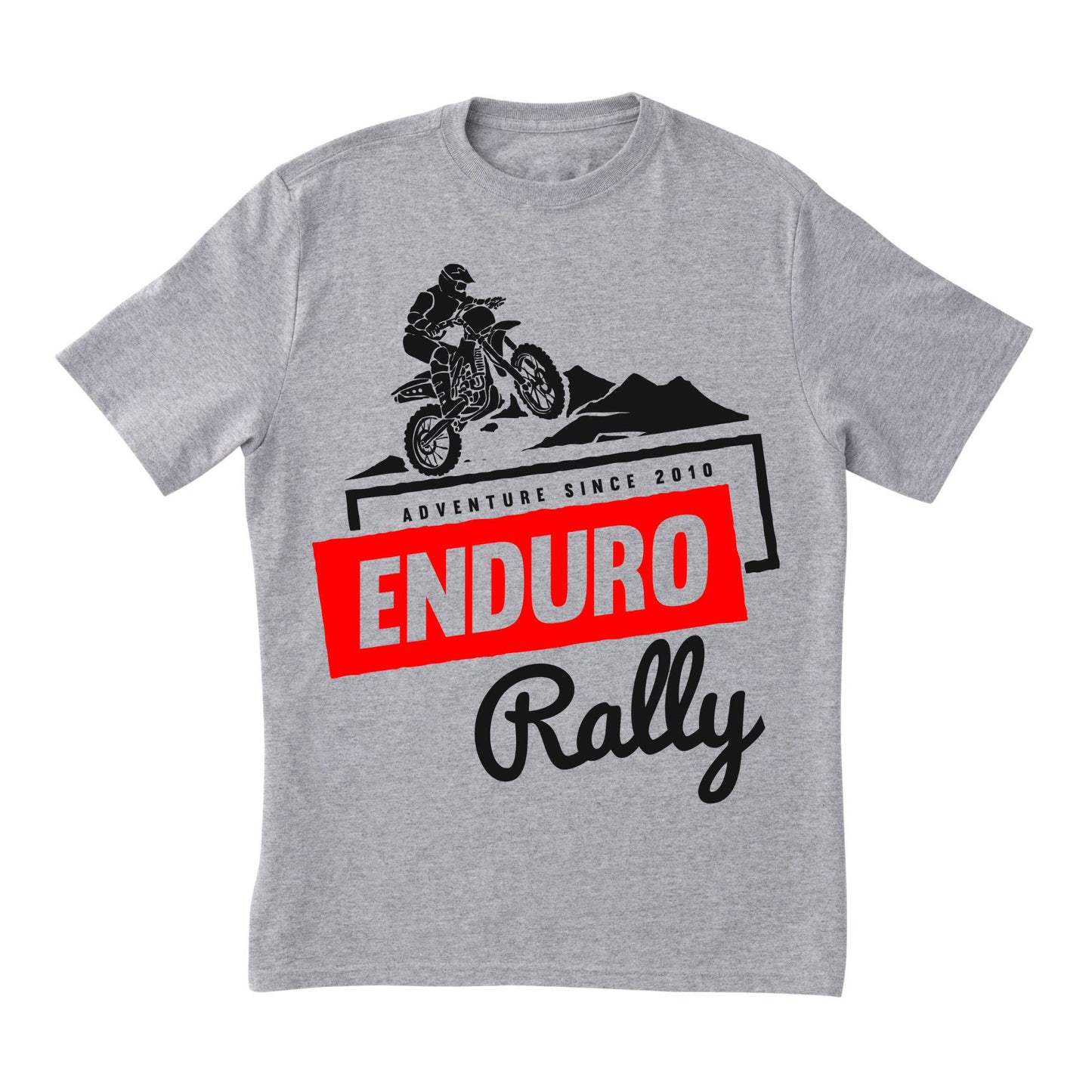 Enduro Rally Dirt Bike Adventure T-Shirt – Off Road Rider Graphic Tee