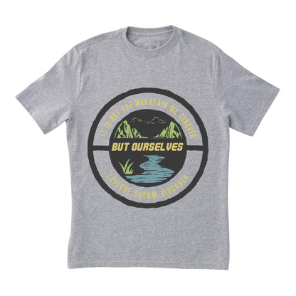 Motivational Mountain Adventure T-Shirt – Explore Dream Discover Graphic Tee