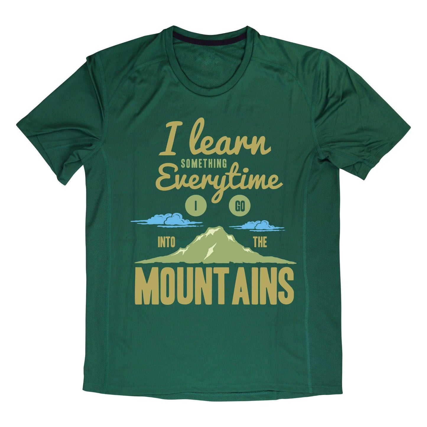 Mountain Adventure Hiking T-Shirt – “I Learn Something Everytime I Go Into the Mountains” – Outdoor Nature Tee