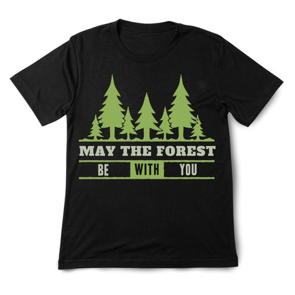 Forest Hiking T-Shirt – Eco Friendly Outdoor Tee with Nature Trees Quote