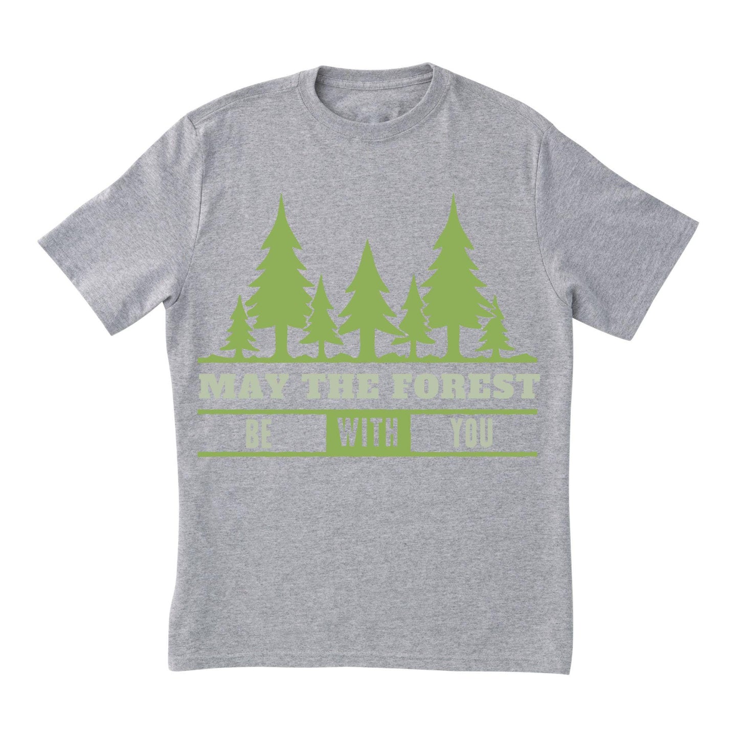 Forest Hiking T-Shirt – Eco Friendly Outdoor Tee with Nature Trees Quote