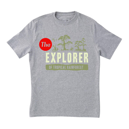 Explorer T-Shirt – Tropical Rainforest Adventure Tee for Nature Lovers and Outdoor Enthusiasts