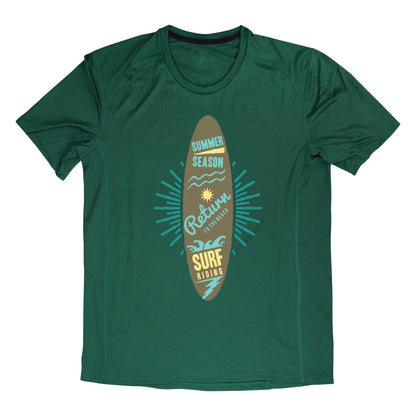 Surf Adventure T-Shirt – Summer Beach Tee with Surfboard Graphic & Ocean Vibes