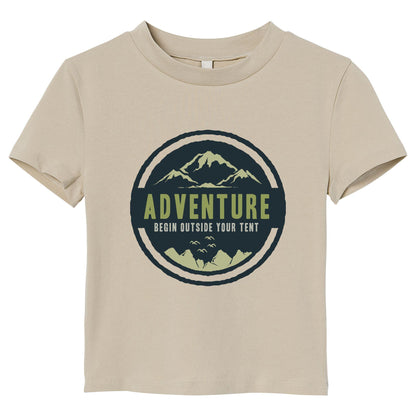 Adventure Mountain T-Shirt – Outdoor Hiking Tee with Nature Quote and Camping Inspiration