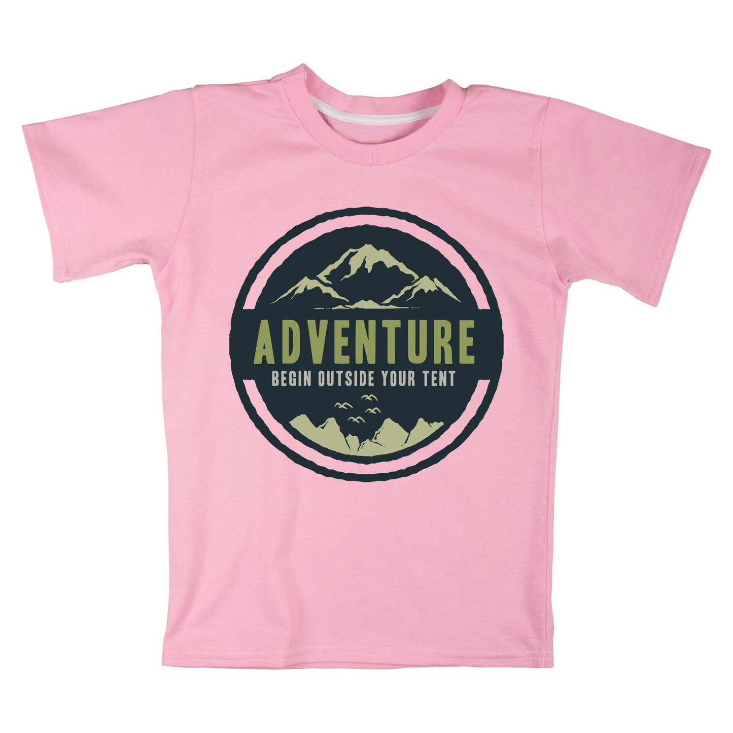 Adventure Mountain T-Shirt – Outdoor Hiking Tee with Nature Quote and Camping Inspiration